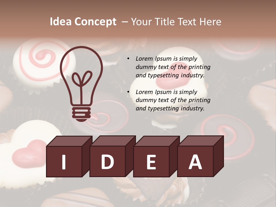 Close Tempt Box PowerPoint Template