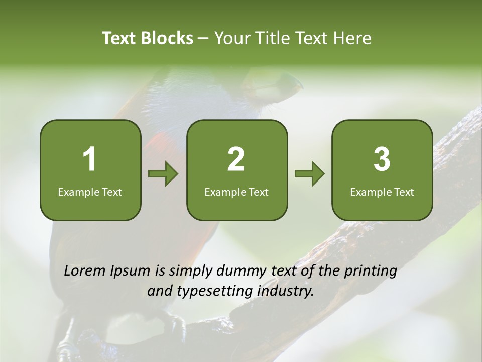 Wild Bird One PowerPoint Template