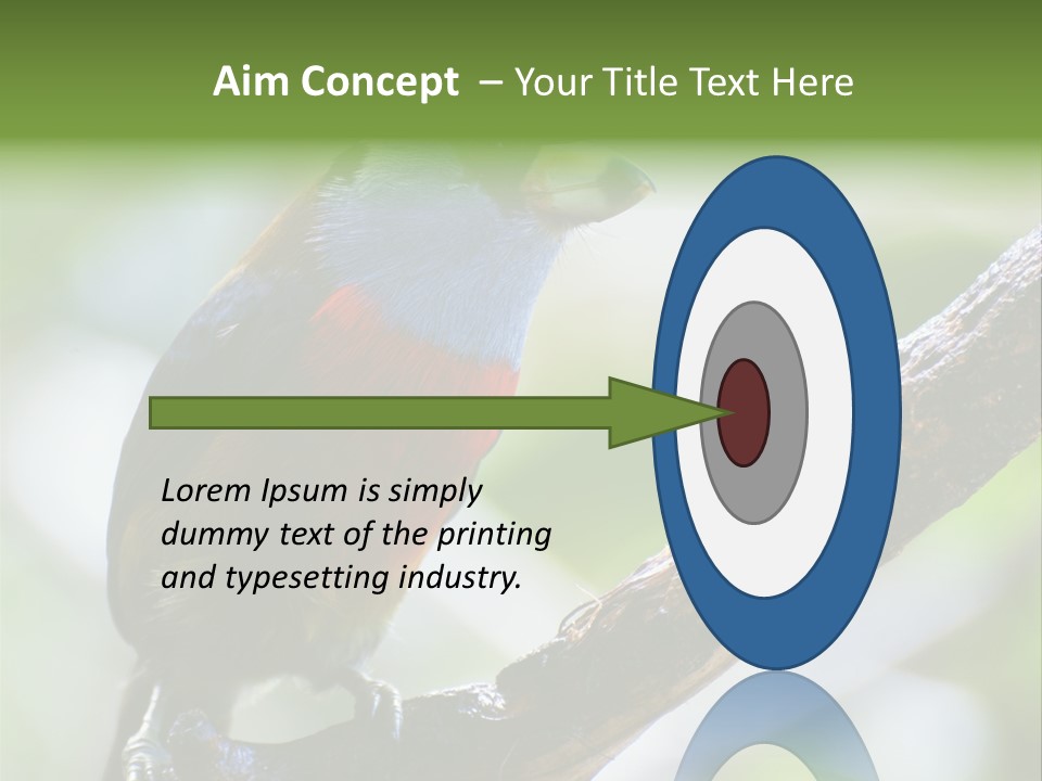 Wild Bird One PowerPoint Template