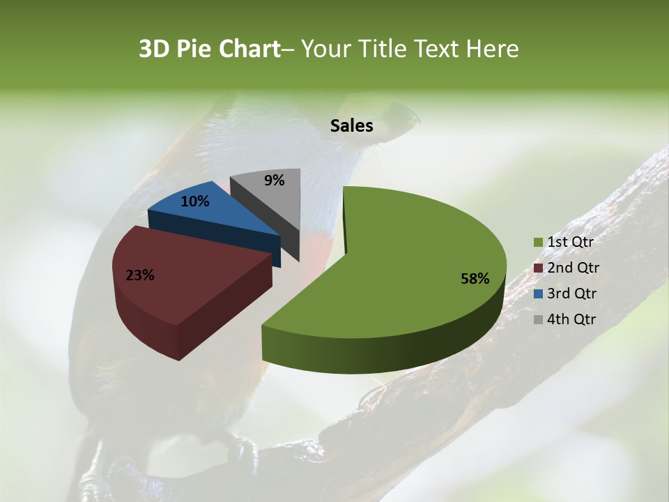 Wild Bird One PowerPoint Template