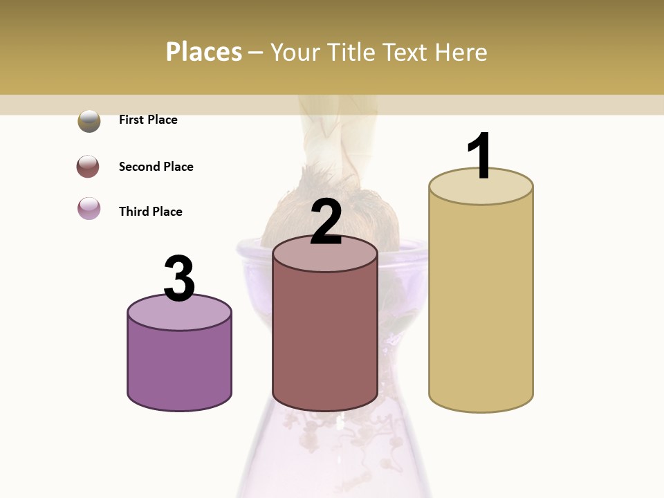 Water White Spring PowerPoint Template