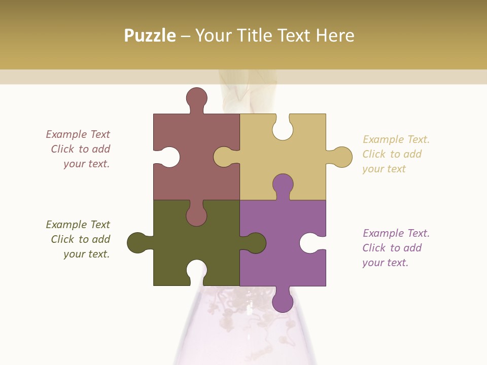 Water White Spring PowerPoint Template