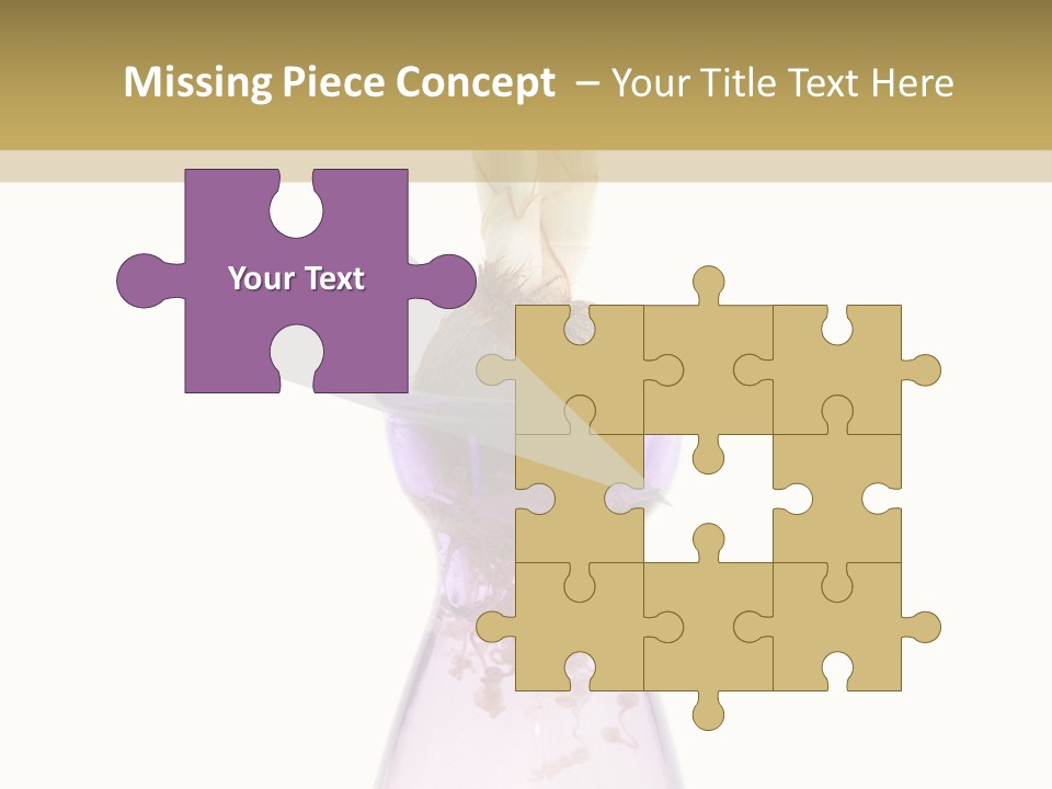 Water White Spring PowerPoint Template