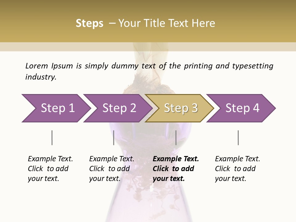 Water White Spring PowerPoint Template