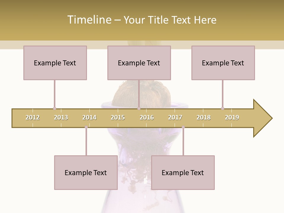 Water White Spring PowerPoint Template