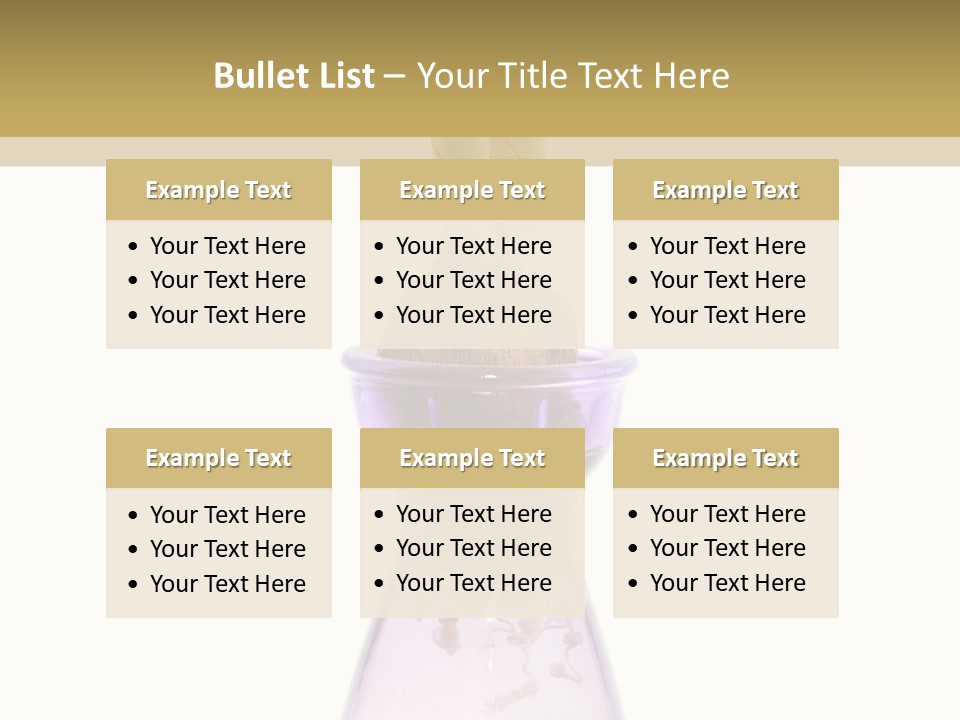 Water White Spring PowerPoint Template