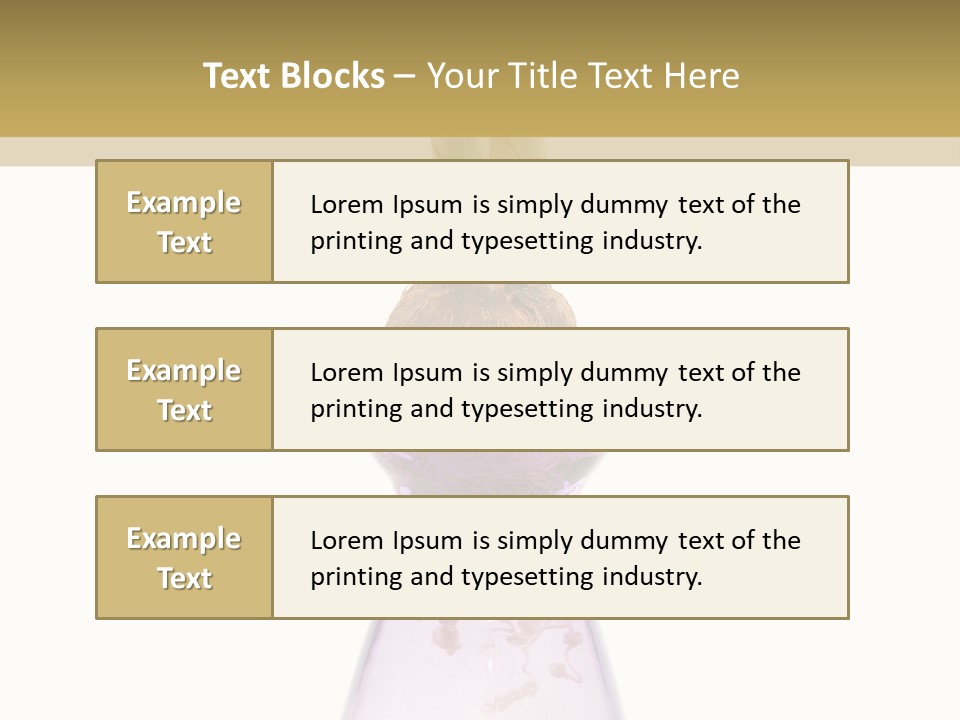 Water White Spring PowerPoint Template