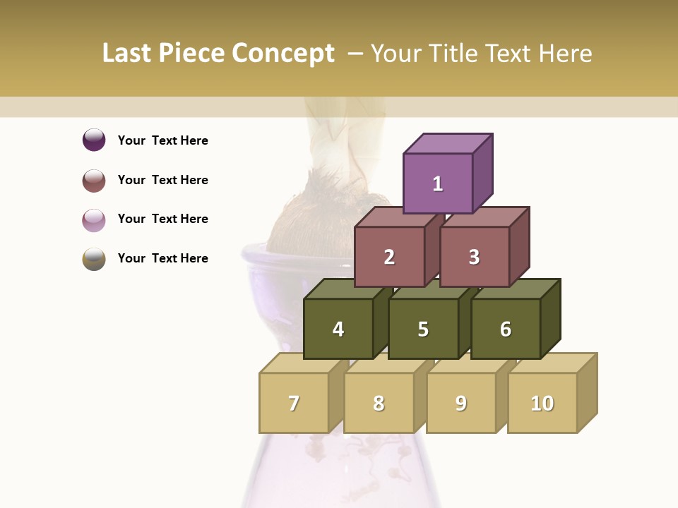 Water White Spring PowerPoint Template