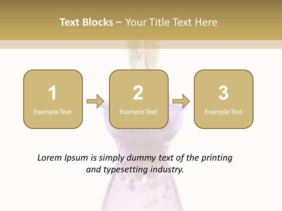 Water White Spring PowerPoint Template