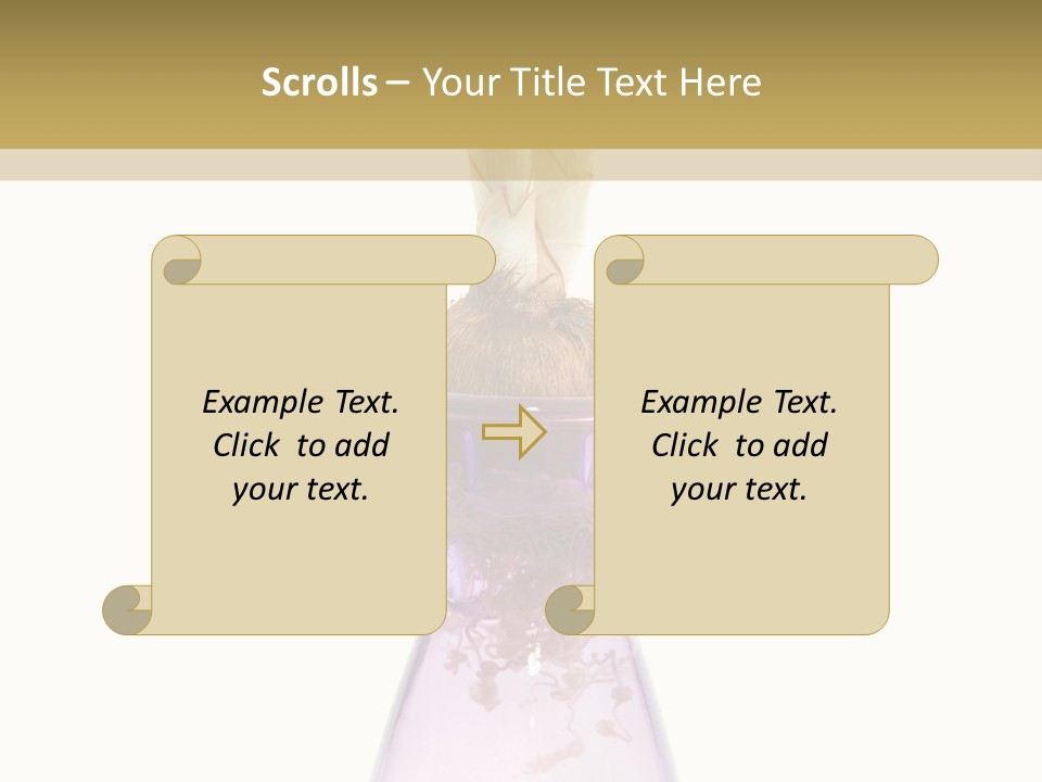 Water White Spring PowerPoint Template