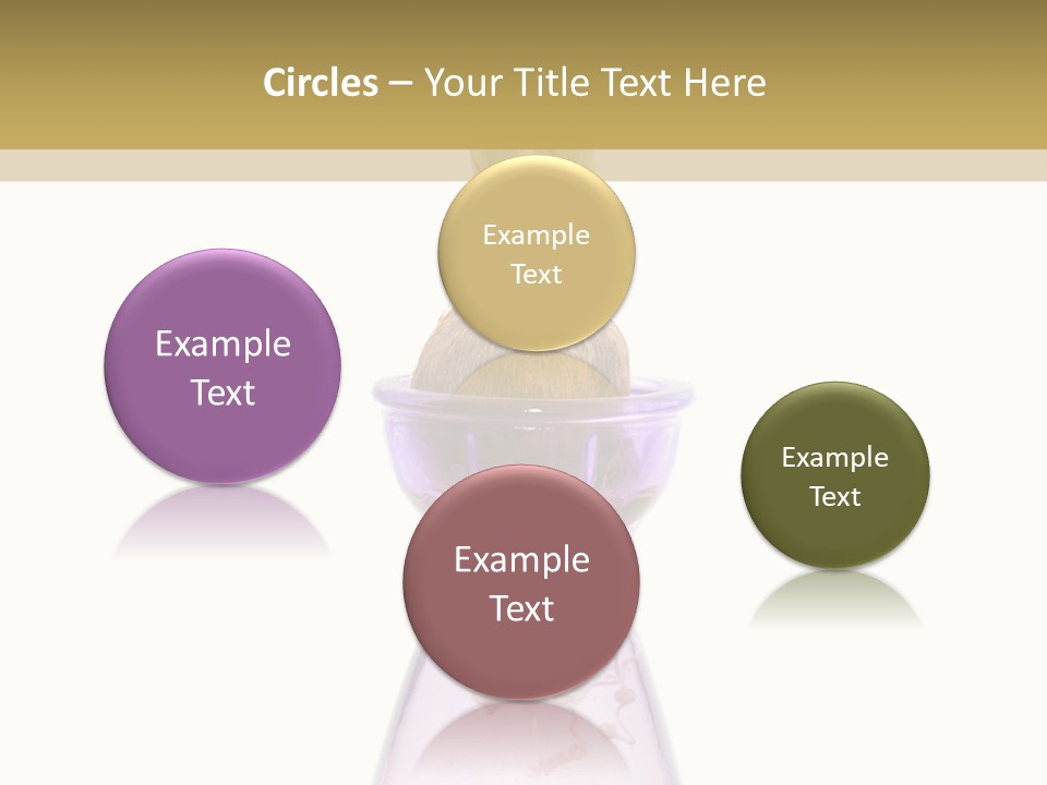 Water White Spring PowerPoint Template