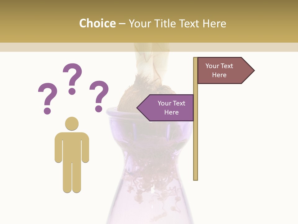 Water White Spring PowerPoint Template