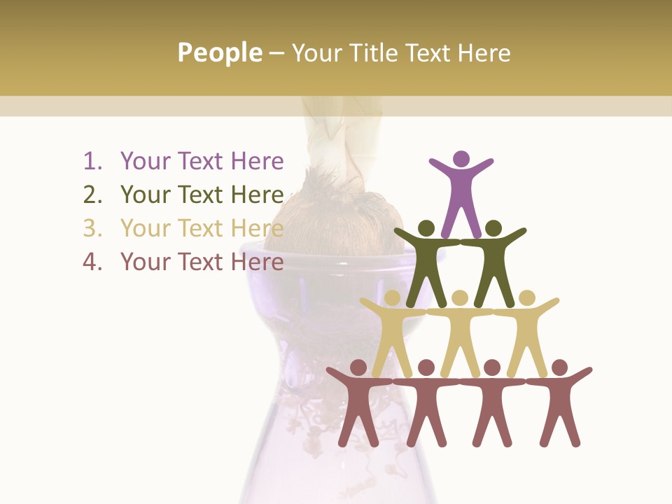 Water White Spring PowerPoint Template