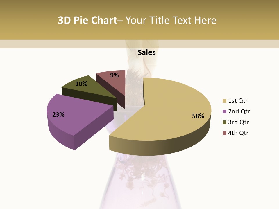Water White Spring PowerPoint Template