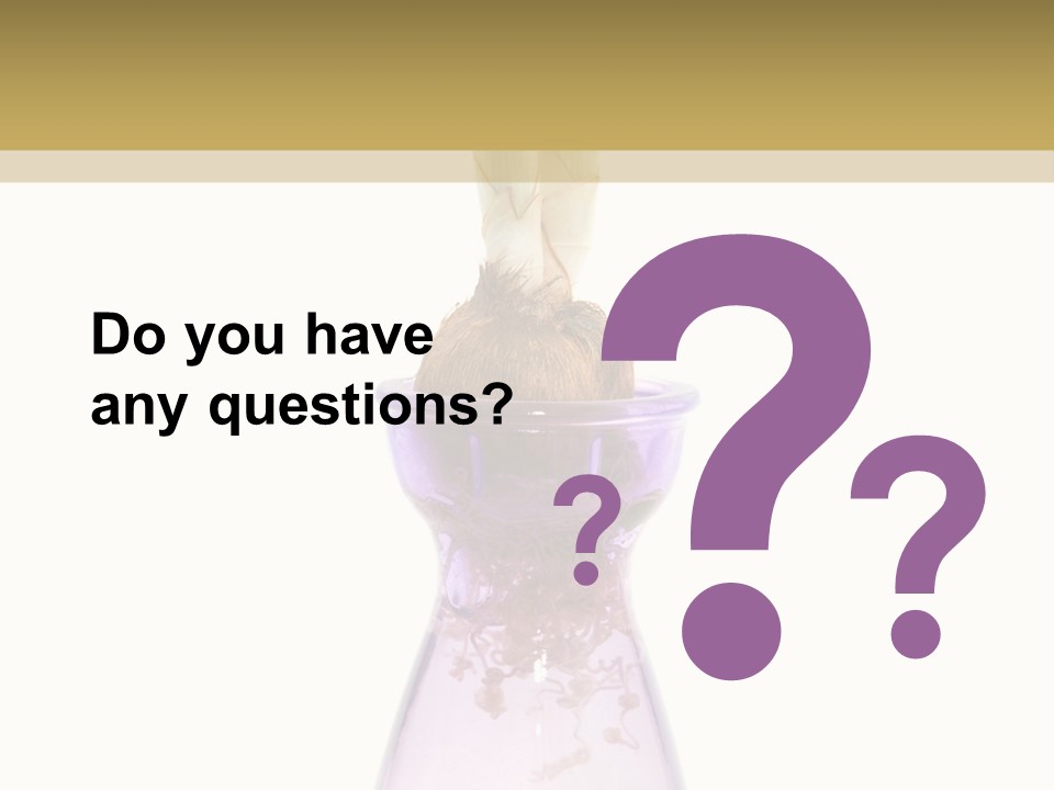 Water White Spring PowerPoint Template