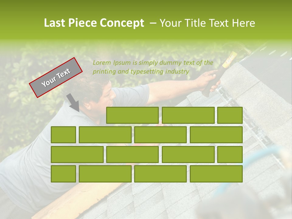 Nail New Rooftop PowerPoint Template