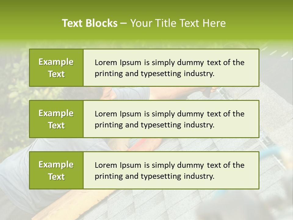 Nail New Rooftop PowerPoint Template