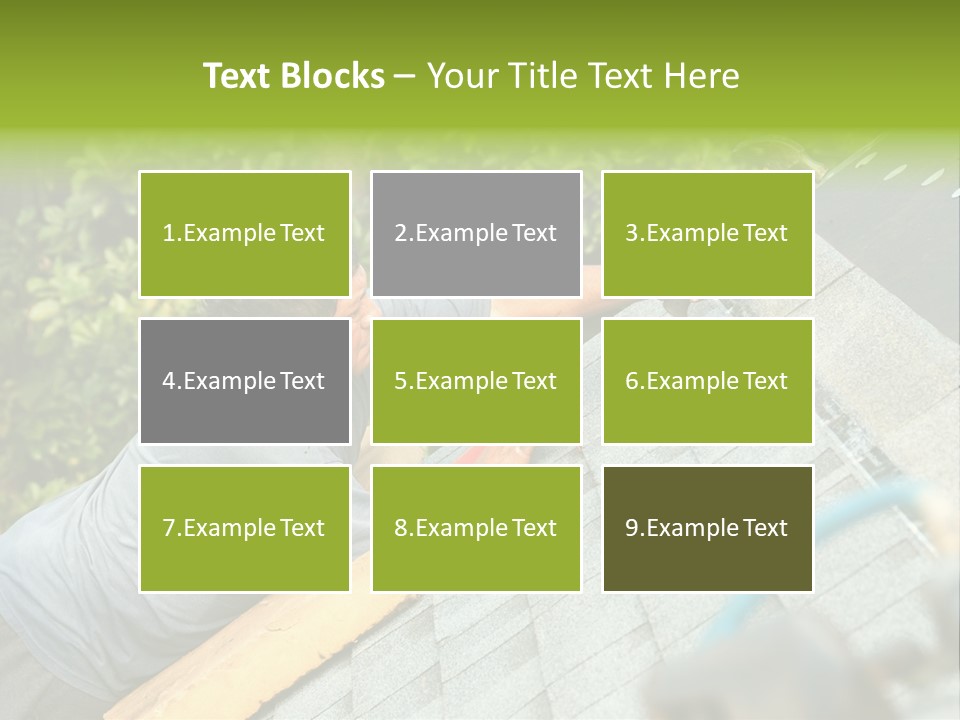 Nail New Rooftop PowerPoint Template