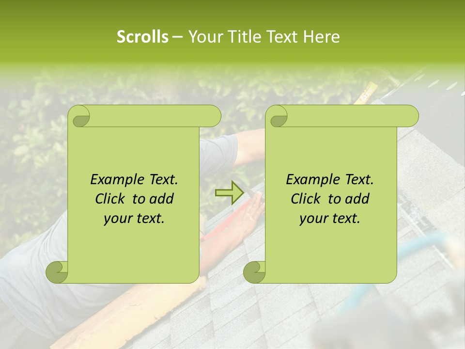 Nail New Rooftop PowerPoint Template