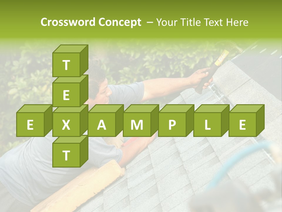 Nail New Rooftop PowerPoint Template