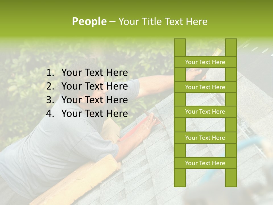 Nail New Rooftop PowerPoint Template