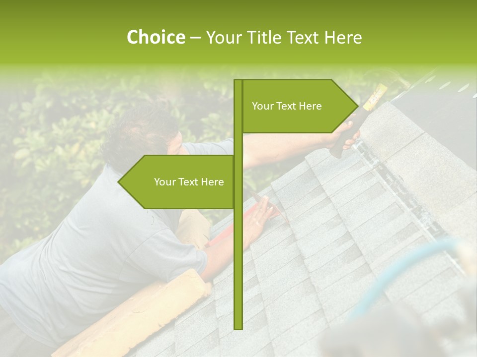 Nail New Rooftop PowerPoint Template