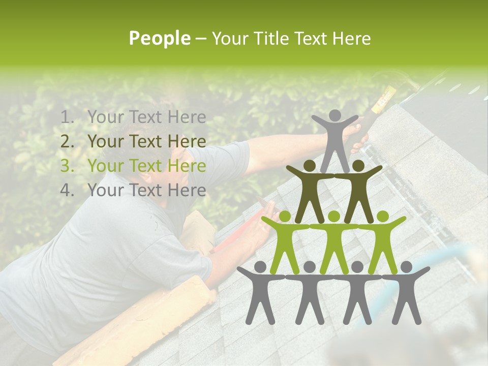 Nail New Rooftop PowerPoint Template