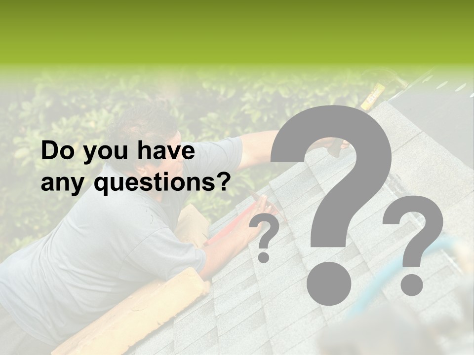 Nail New Rooftop PowerPoint Template