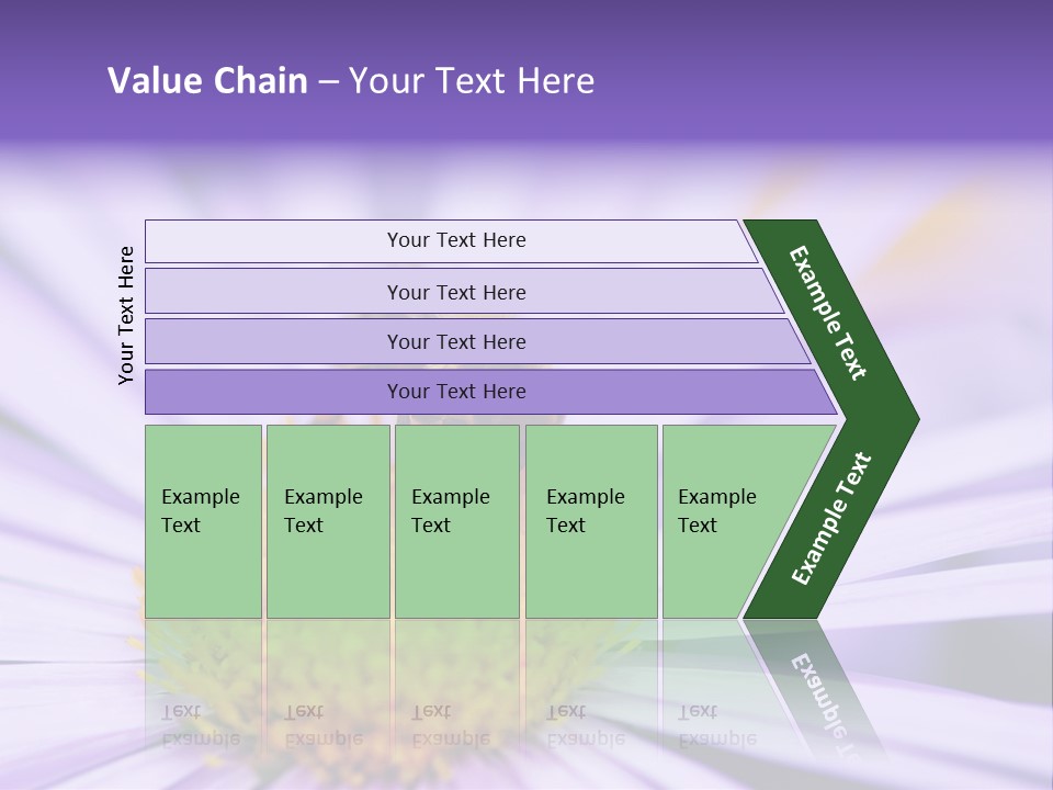 Summer Colorful Calceolaria PowerPoint Template