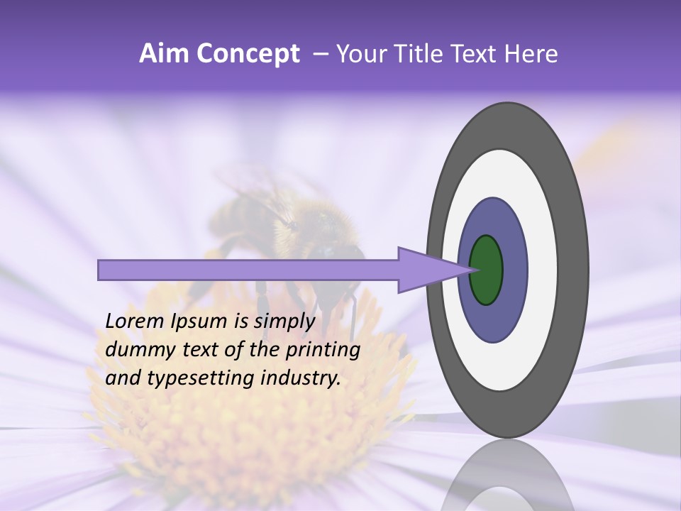 Summer Colorful Calceolaria PowerPoint Template