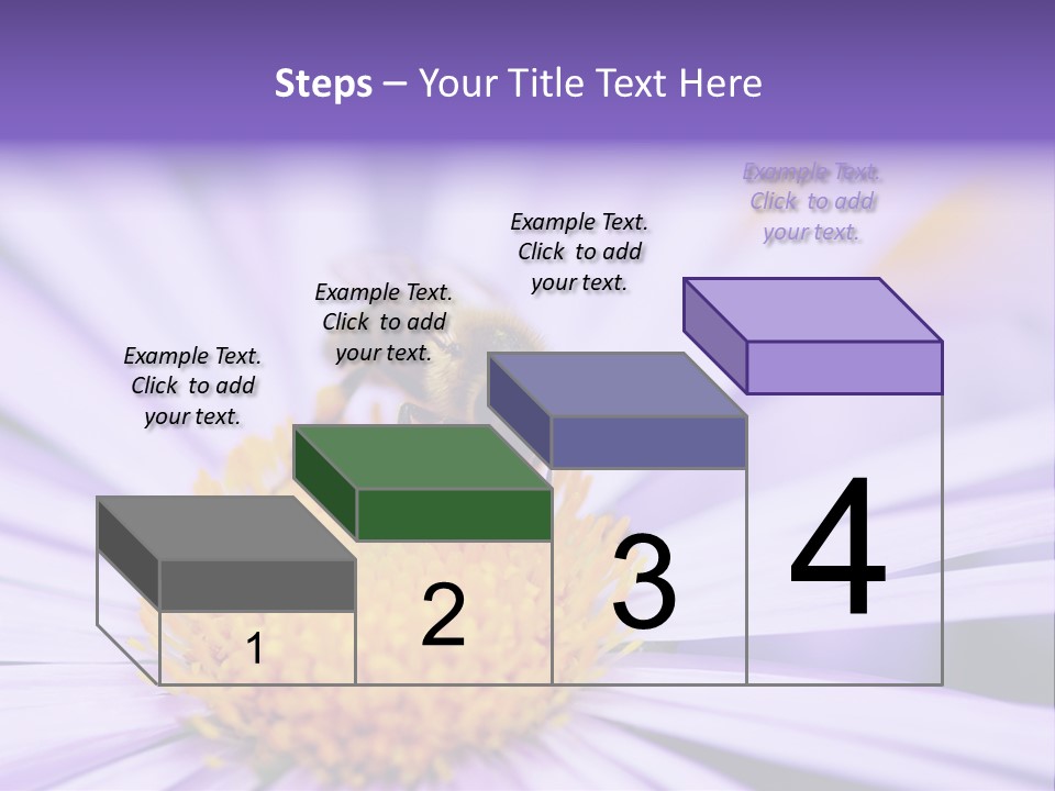 Summer Colorful Calceolaria PowerPoint Template