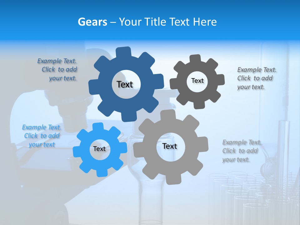 Racing Connection Blur PowerPoint Template