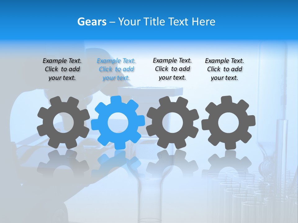 Racing Connection Blur PowerPoint Template