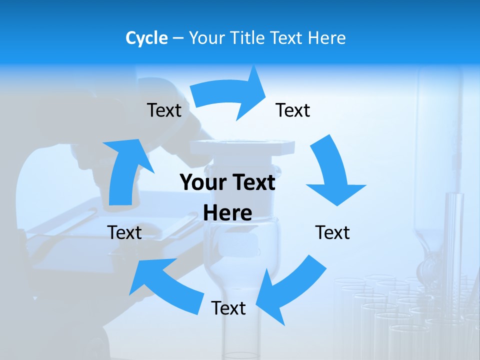 Racing Connection Blur PowerPoint Template