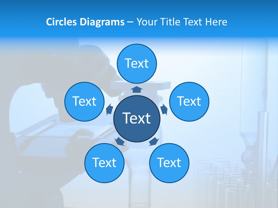 Racing Connection Blur PowerPoint Template