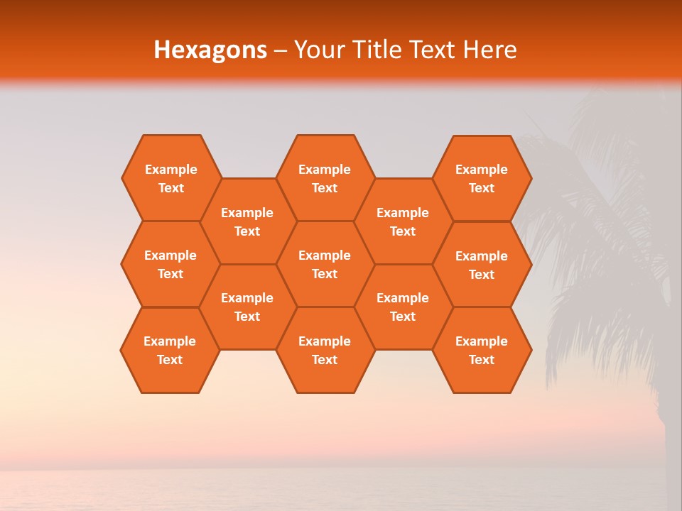 Tropical Florida Glimmer PowerPoint Template