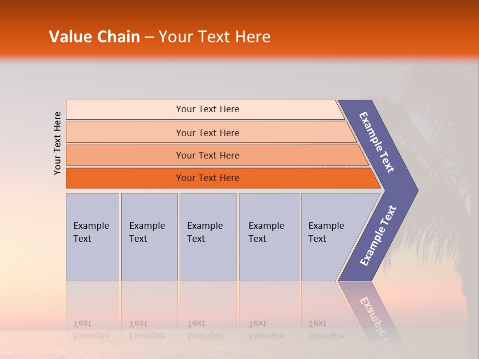Tropical Florida Glimmer PowerPoint Template