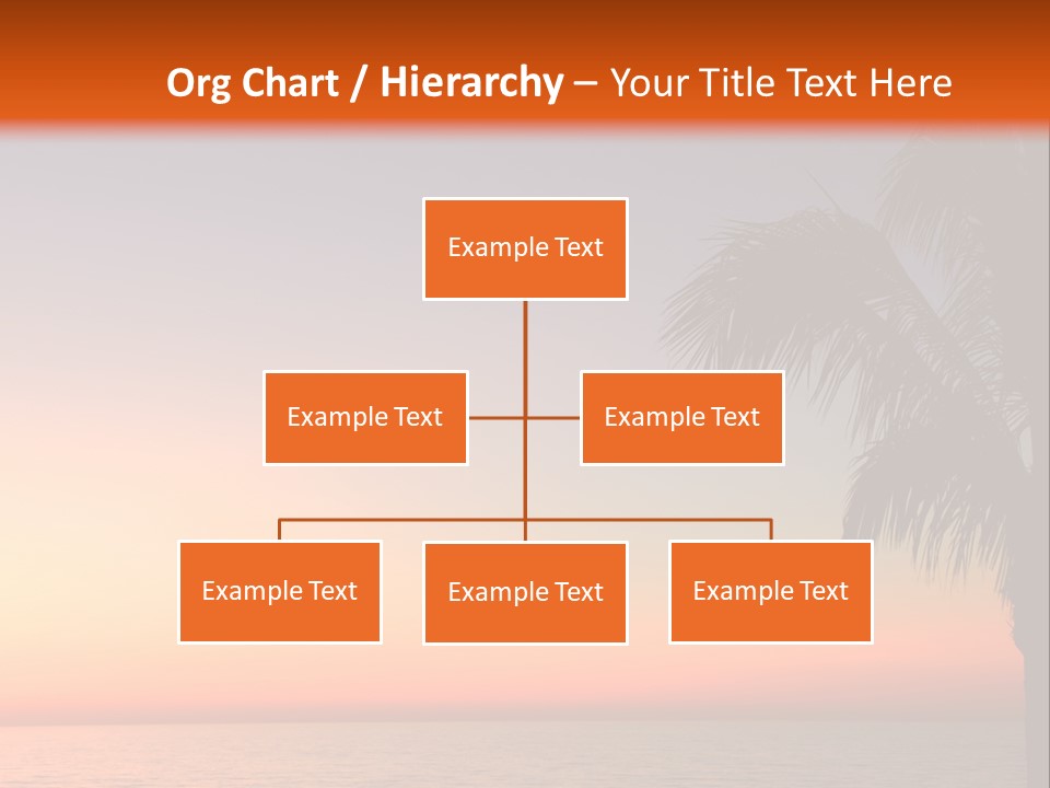 Tropical Florida Glimmer PowerPoint Template