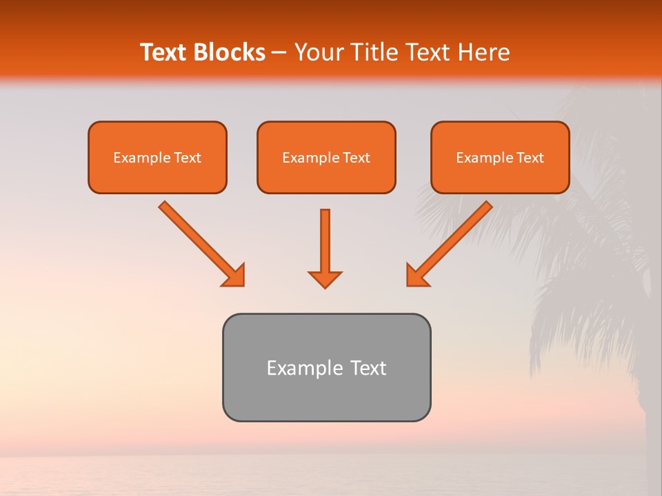 Tropical Florida Glimmer PowerPoint Template