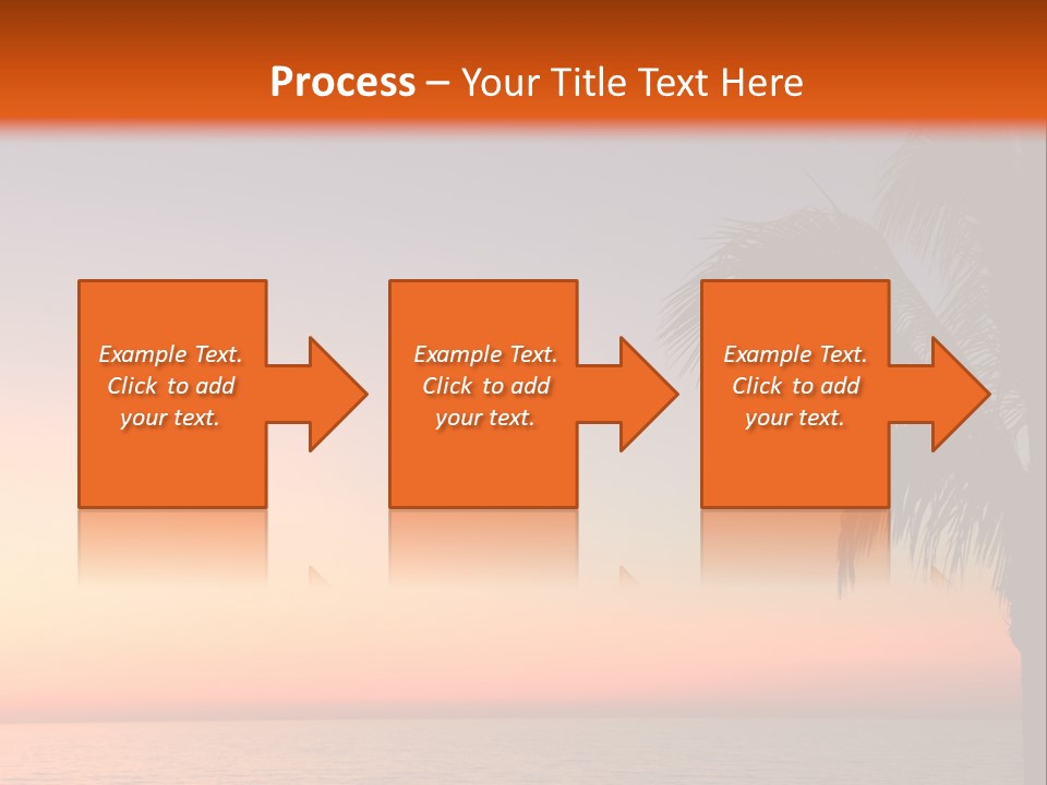 Tropical Florida Glimmer PowerPoint Template