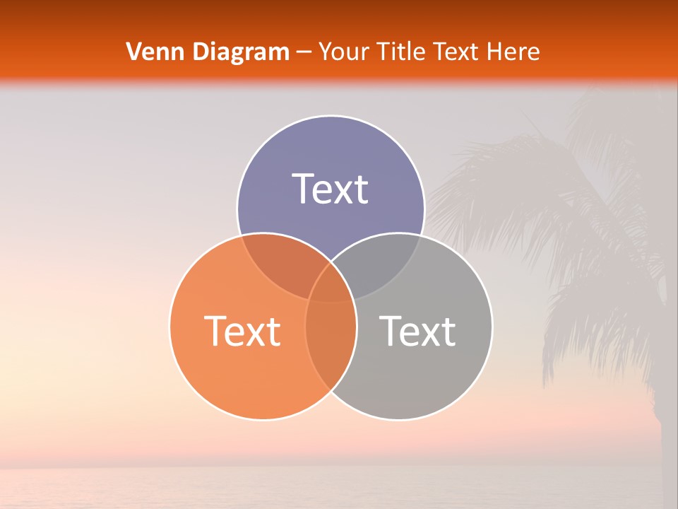 Tropical Florida Glimmer PowerPoint Template