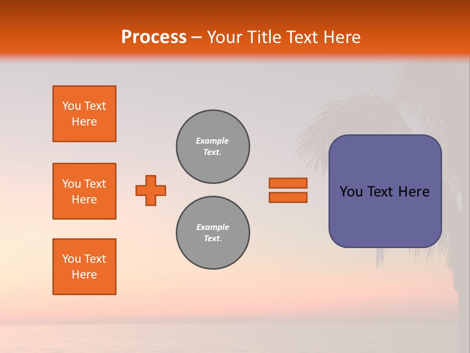 Tropical Florida Glimmer PowerPoint Template