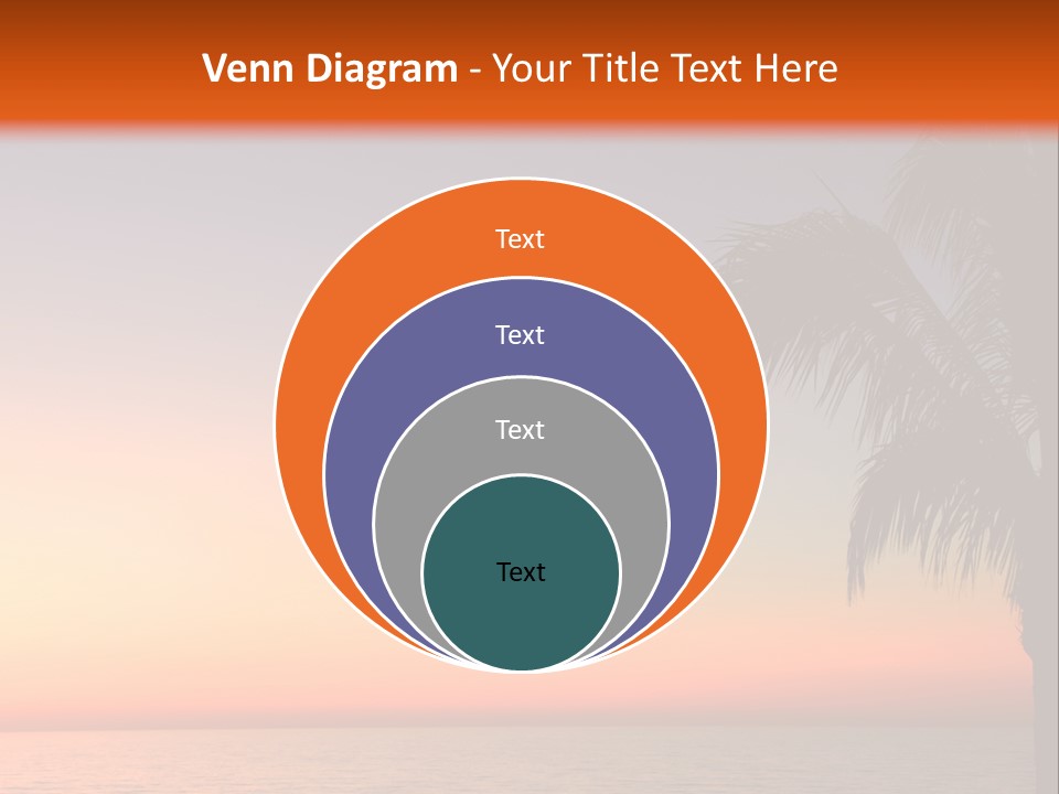 Tropical Florida Glimmer PowerPoint Template
