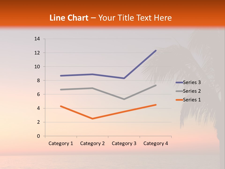 Tropical Florida Glimmer PowerPoint Template