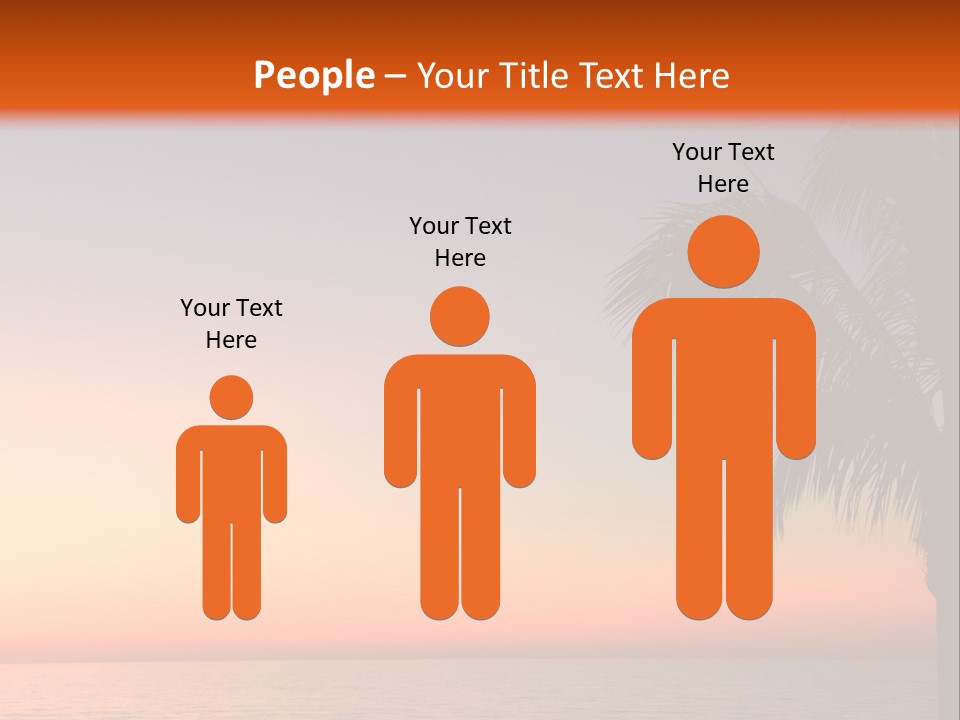 Tropical Florida Glimmer PowerPoint Template