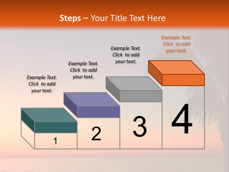 Tropical Florida Glimmer PowerPoint Template