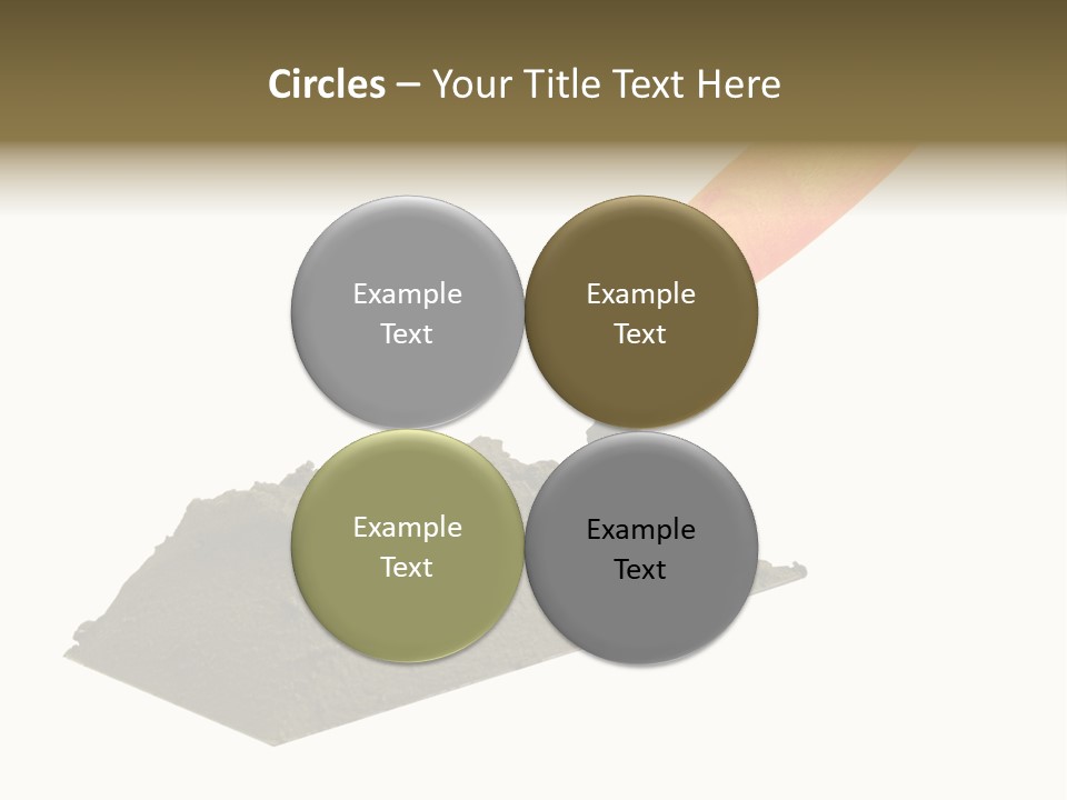 Wooden Glue Cement PowerPoint Template