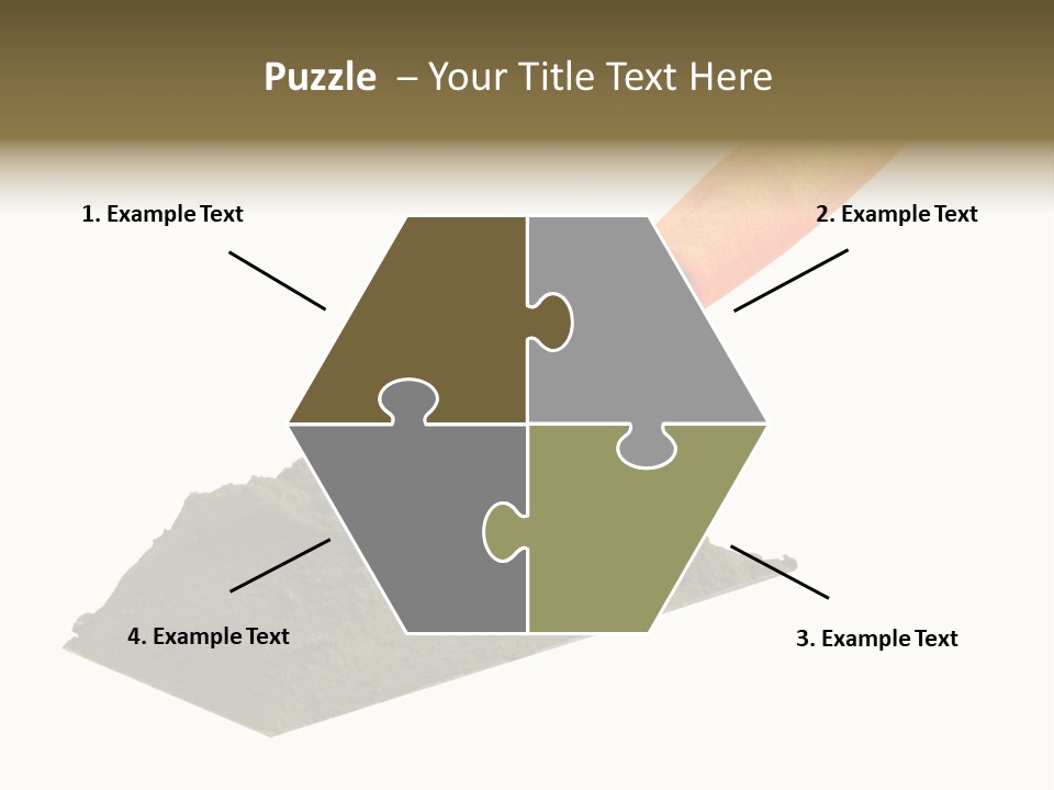 Wooden Glue Cement PowerPoint Template
