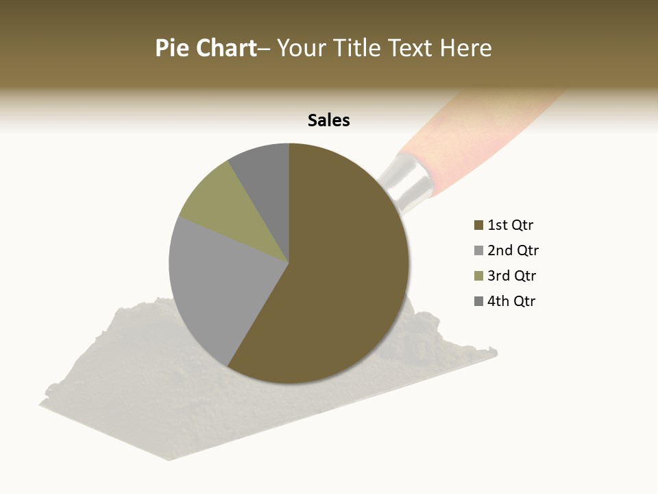 Wooden Glue Cement PowerPoint Template