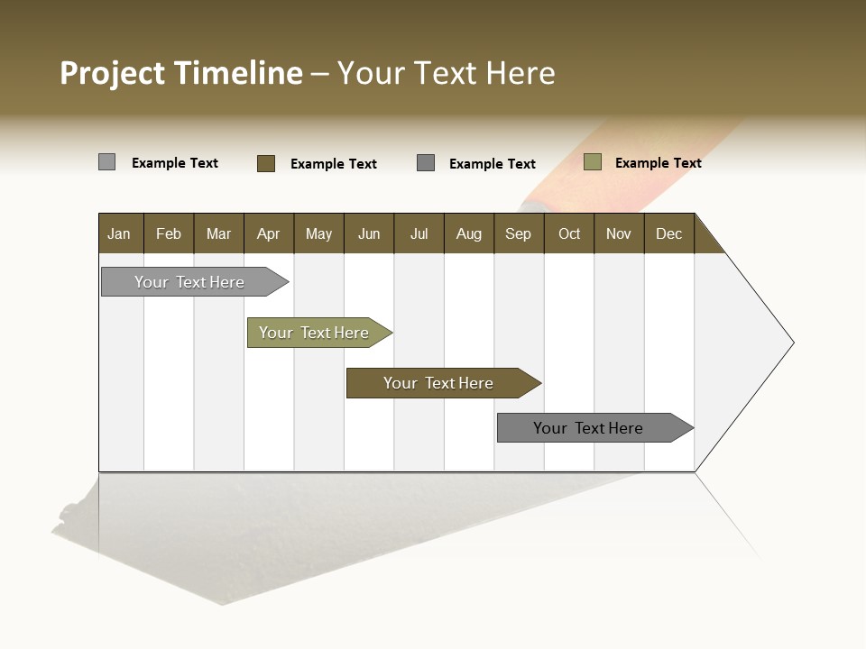 Wooden Glue Cement PowerPoint Template